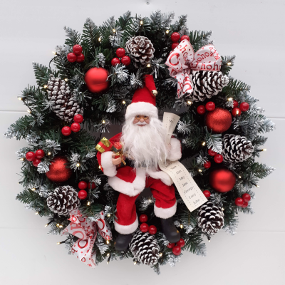 Santa Wreath - Santa Wreath